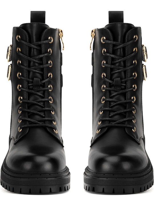 Stiefeletten Damen Schwarz