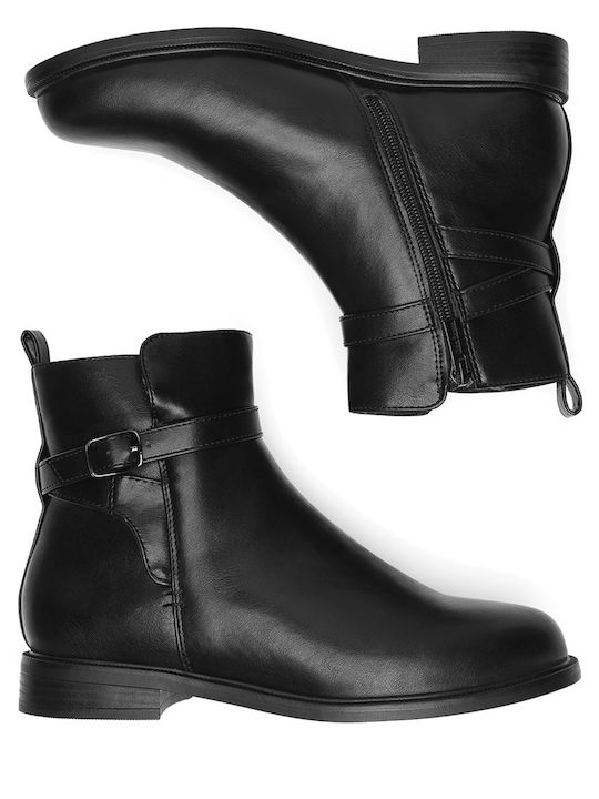 Stiefeletten Damen Schwarz