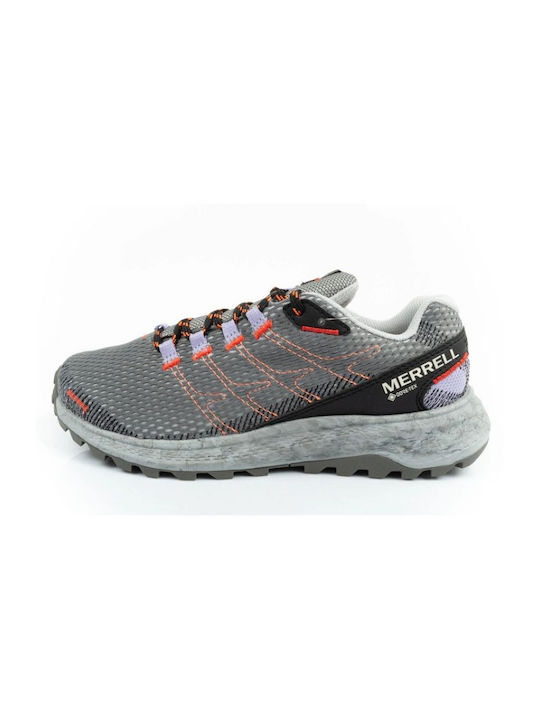 Fly Strike Damen Sportschuhe Laufen Gray Wasserdicht mit Gore-Tex-Membran