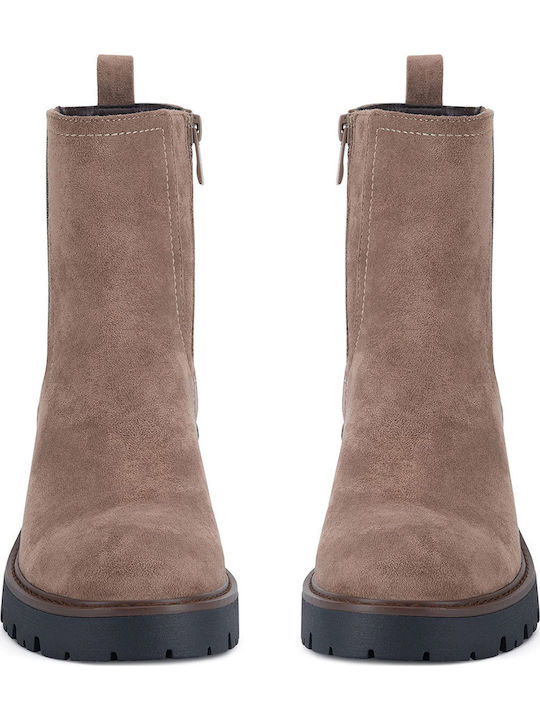 Women's Chelsea Boots Beige