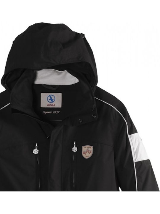 Aigle AGL24-01333-NOIR-B2190 Ανδρικό Μπουφάν για Σκι & Snowboard Μαύρο Aigle AGL24-01333-NOIR-B2190 Ανδρικό Μπουφάν για Σκι & Snowboard Μαύρο