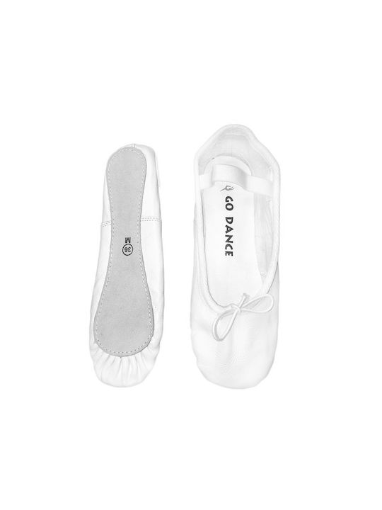 Godance Ballet Shoes White