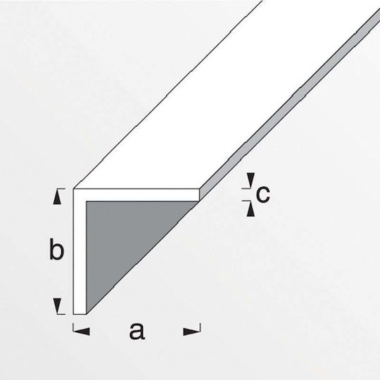 Alfer Aluminium Профил Алуминий 200x1.5x1.5см.