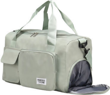 Geantă de voiaj Gri Textil L40xW20xH25cm