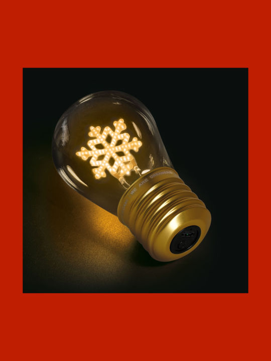 Legami Milano Christmas Glass Candlestick 10.3x6.8cm