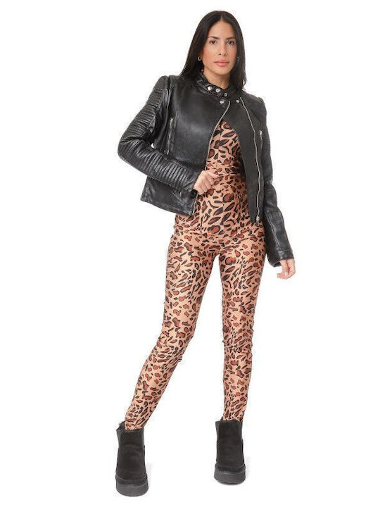 Women's One-piece Suit Animal Print