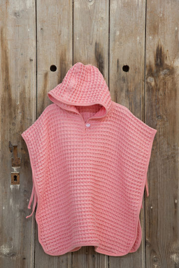 Nima Kids Beach Poncho Spicy Pink Pink