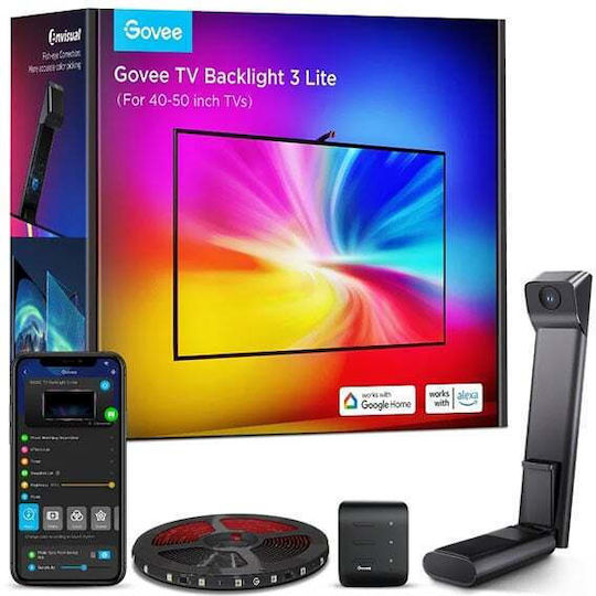 Govee TV Backlight 3 Lite LED Лента Захранване 12V RGB H6099