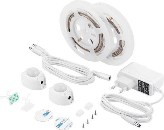 Eurolamp Waterproof LED Strip 12V RGB Light 2x1.5m Type SMD5050 with Motion Sensor