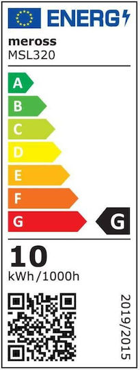 Meross LED Лента MSL320 12V RGB Светлина 2x5m с Захранване & WiFi Контролер