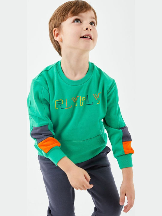 Kinder Sweatpants Set - Jogginganzug Green 2Stück