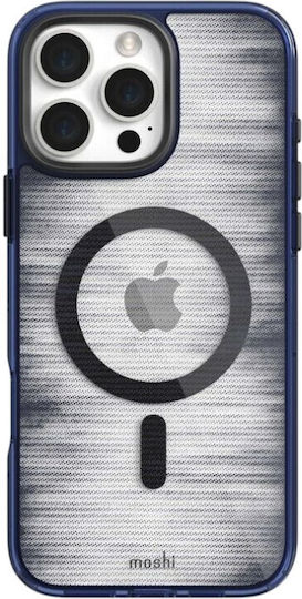 Moshi Wallet Σιλικόνης Μπλε (iPhone 16 Pro)