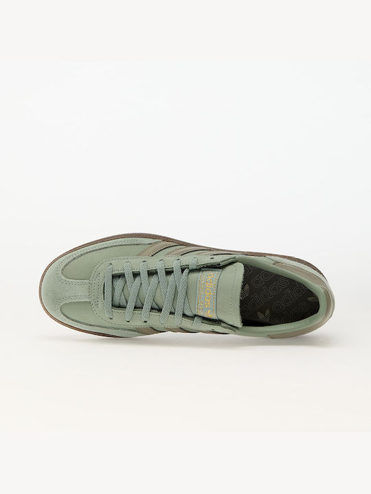 Adidas Handball Spezial W Silver Green Silver Pebble Gum5