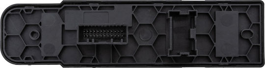 NTY Διακόπτης Παραθύρων Αυτοκινήτου για Renault Megane / Scenic / Talisman / Kadjar Μαύρο