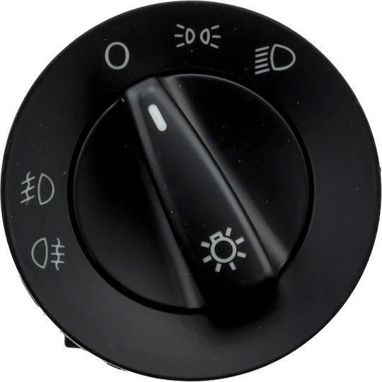 NTY Lichtschalter Auto für Skoda Octavia / Hervorragend / Fabia / Citigo Volkswagen Passat