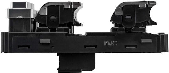 NTY Comutator geamuri auto pentru Audi A6 / S6 / Patru / A7 / RS7 Argintiu