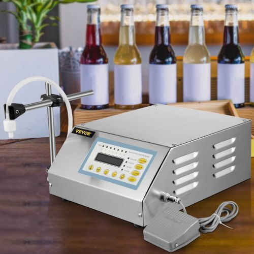 Vevor Automatic Liquid Filling Machine 2-3500ml Gfk-160 Digital LCD Display Gfk-160ytgzj00001v2