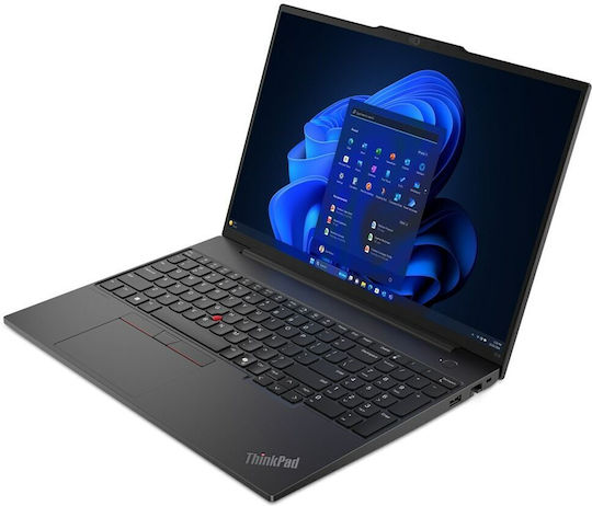 Lenovo ThinkPad E16 Gen 2 (AMD) 16" IPS FHD+ (Ryzen 7-7735HS/16GB/512GB SSD/W11 Pro) (Tastatură US)