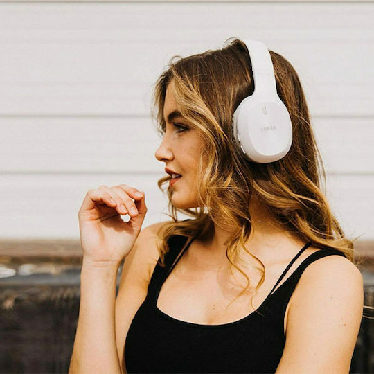 Edifier W800BT Plus Fără fir / Cu fir Over Ear Căști cu 50 ore de Funcționare Albe