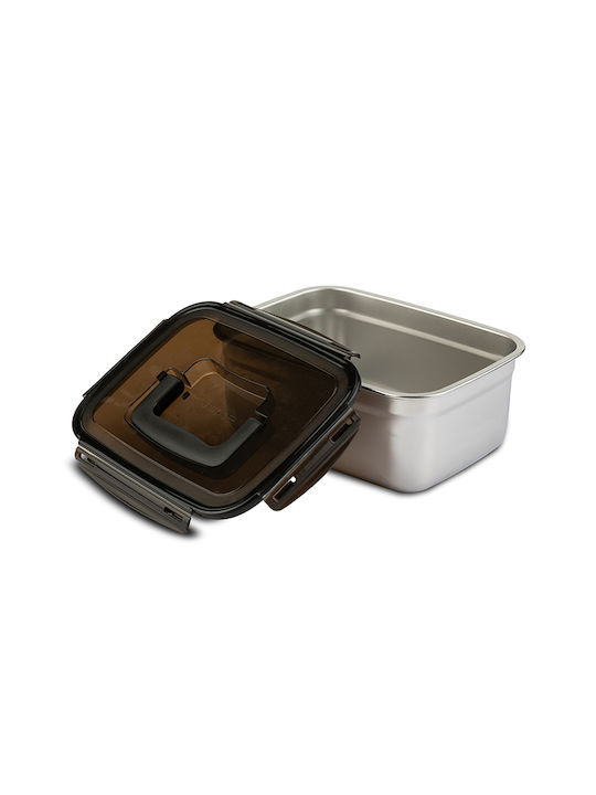 Nava Inox Lunch Box Silver 3500ml