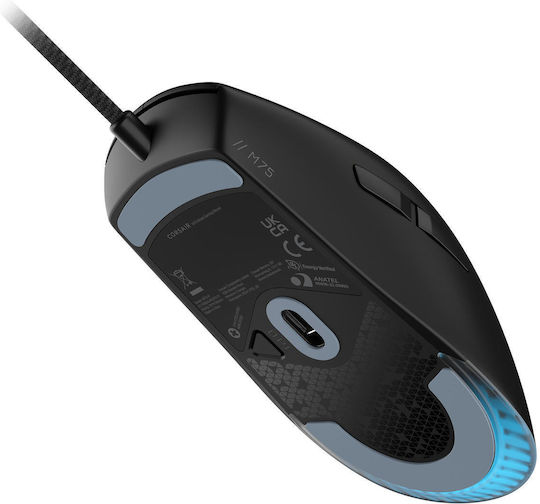 Corsair M75 RGB Геймърска Мишка 26000 DPI Черен