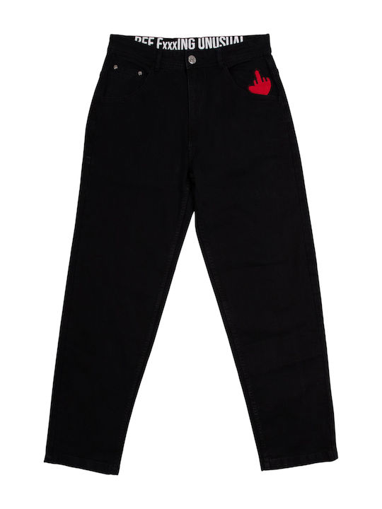 Feel Good Ανδρικό Παντελόνι Τζιν Black Washed