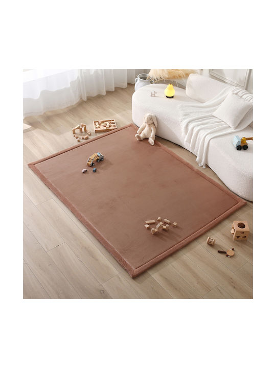 Hakuna Matte Παιδικό Χαλί Καφέ 200x150cm Πάχους 25mm