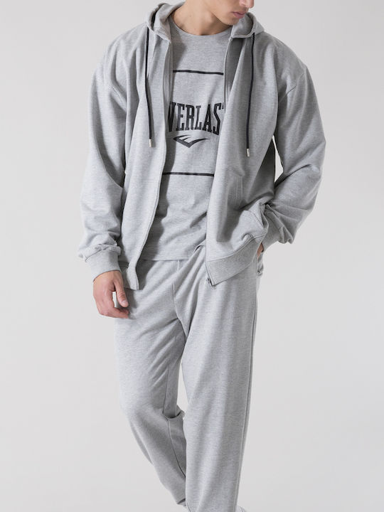 Ζακέτα με Κουκούλα Grey