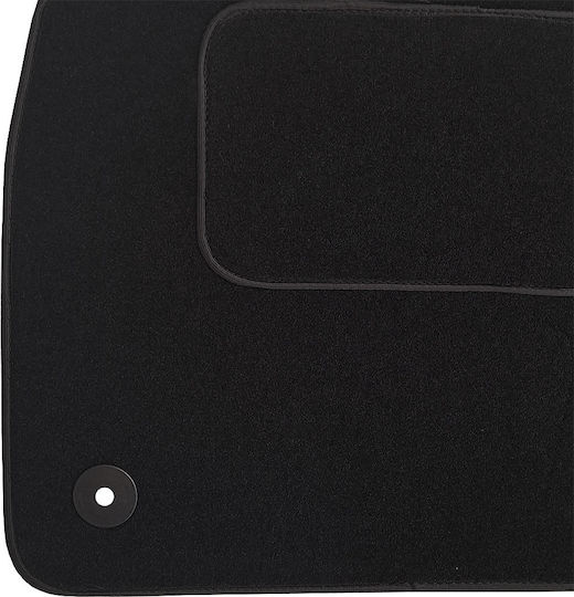 Set of Front and Rear Mats 5pcs for Seat Tarraco Skoda Kodiaq Ford Galaxy Black