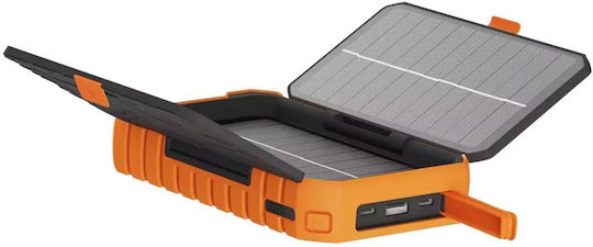 Xtorm Rugged XR203 Ηλιακό Power Bank 10000mAh 20W με Θύρα USB-A και 2 Θύρες USB-C Power Delivery / Quick Charge 3.0 Πορτοκαλί
