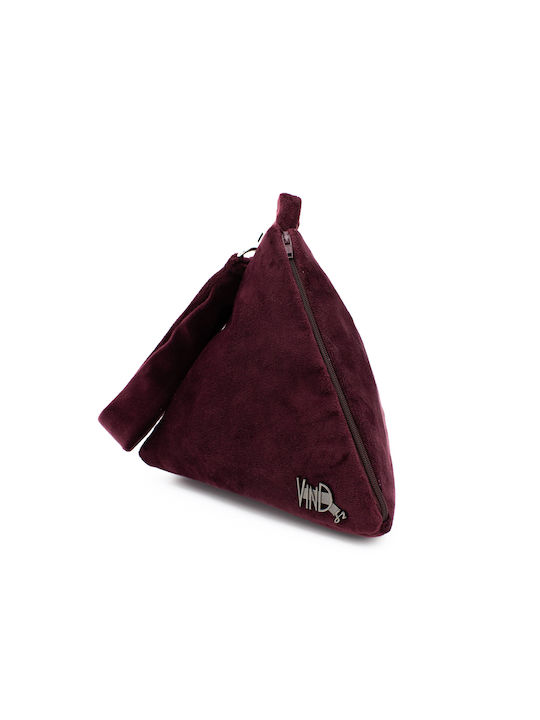 VinD.gr Dora Vintzilaiou Women's Bag Hand Burgundy