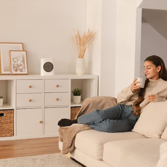 Cecotec Керамичен Вентилаторен нагревател Стая За под Бял 1500W