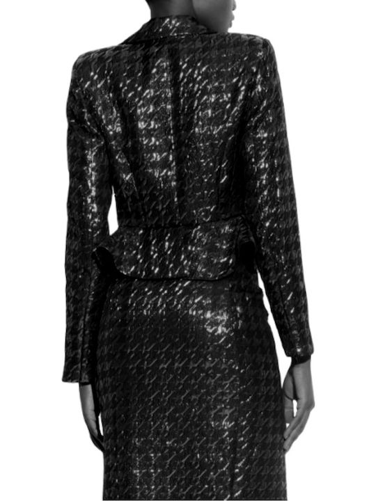 kocca Kurz Damen Blazer Nero