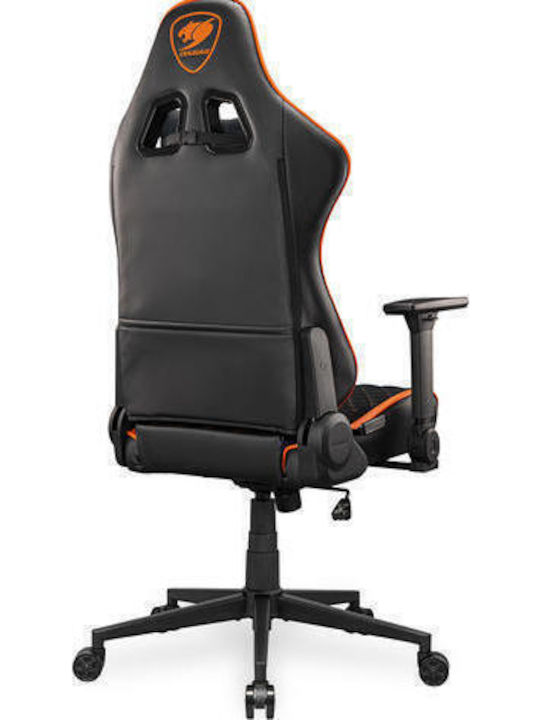Cougar Armor One V2 F Fabric Gaming Chair with Adjustable Arms Orange