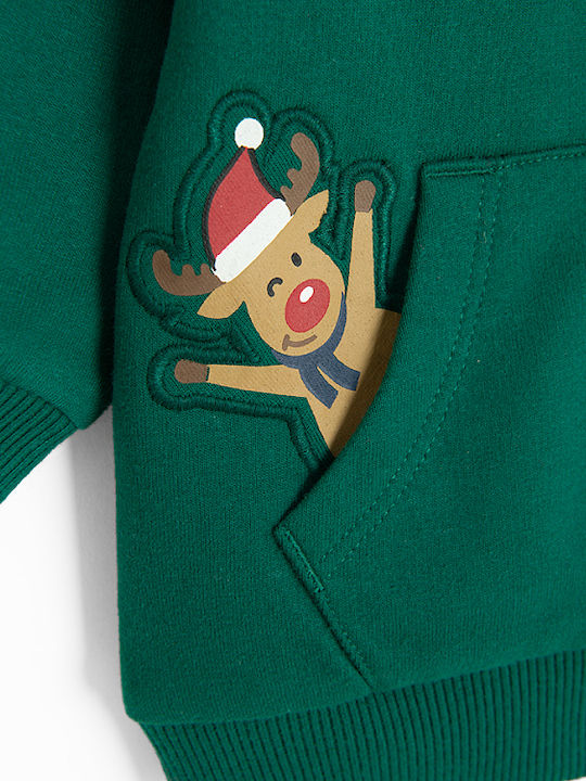 Kinderstrickjacke Grün