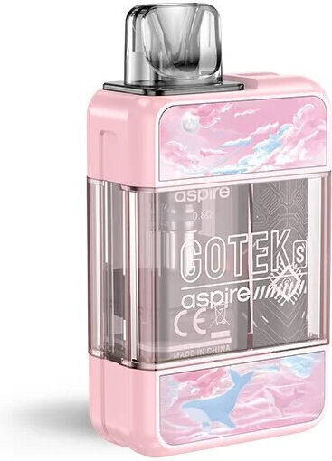Aspire Gotek S Pod Kit 2ml με Ενσωματωμένη Μπαταρία 650mAh Pastel Pink