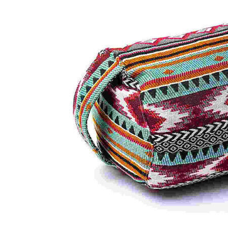 Bolster Yoga Στρογγυλό Μαξιλάρι Γιόγκα Aztec Yogi & Yogini Pure Cotton 60χ16cm