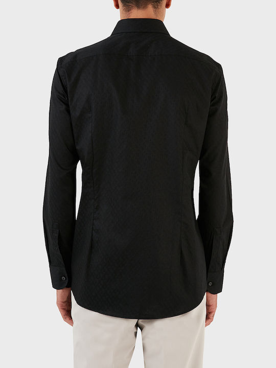 Hugo Boss Cotton Shirt Black