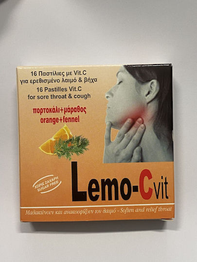 Enofarm Lemo-Cvit Bonbons Orange Fenchel 16Stück