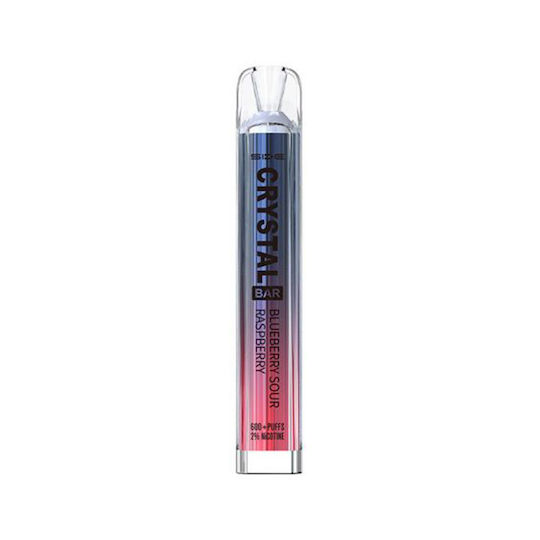 SKE Crystal Einweg E-Zigarette 600 Züge Blueberry Raspberries 2ml 20mg
