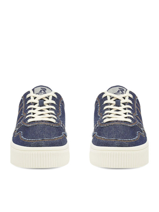Damen Flatforms Sneakers Dark blue