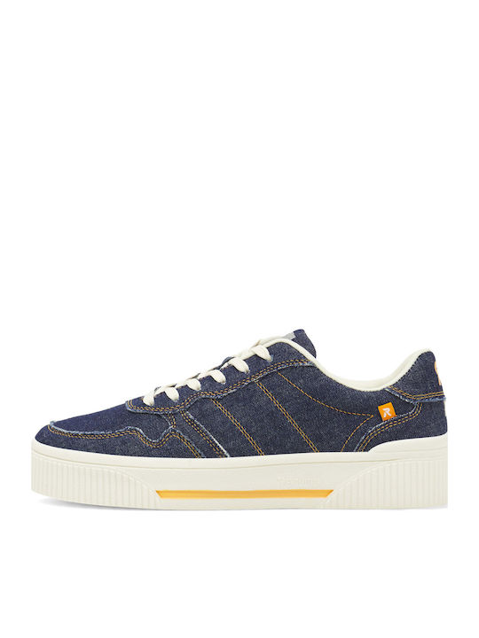 Damen Flatforms Sneakers Dark blue