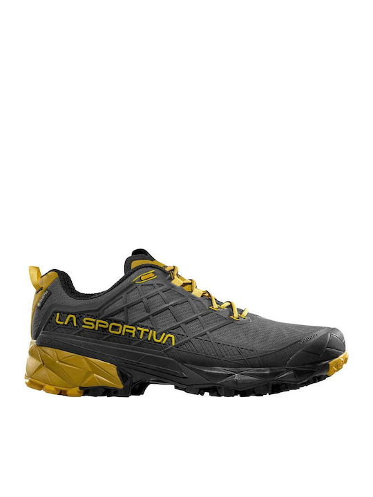 La Sportiva Akyra Männer Wanderschuhe Wasserdicht mit Gore-Tex-Membran Graue