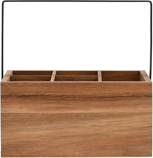 Estia Καλάθι Αποθήκευσης Bamboo 20x15x10cm