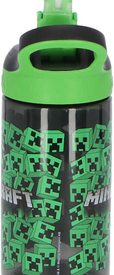 Kids Licensing Παιδικό Παγούρι Minecraft Πράσινο 450ml
