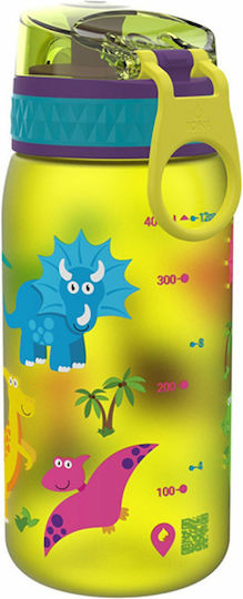 Ion8 Dinosaur Kinderflasche Dinosaurier Kunststoff Auslaufsicher Grün 400ml