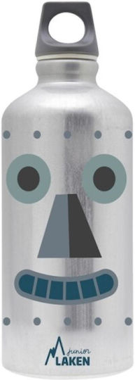 Laken Futura Sticlă Pentru Copii din Aluminiu Alb 600ml
