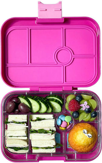 Yumbox Original Plastic Kids' Food Container Purple