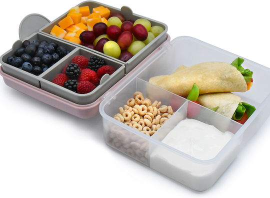 Melii Plastic Kids' Food Container 0.118lt Light Blue
