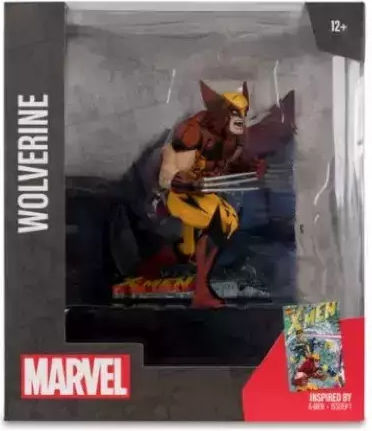 Mcfarlane Toys Marvel Pvc Statue 1/10 Wolverine X-men #1 12 Cm Mcf14769